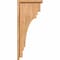 Ekena Millwork Pescadero Smooth Corbel w/Backplate, Western Red Cedar, 5 1/2"W x 12"D x 28"H COR06X12X28PEC01SWR - alternate 2